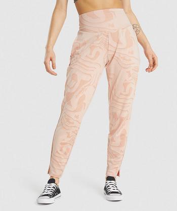 Pantalones Jogger Gymshark Gs Power Mujer Marrones | CO 2644FDN